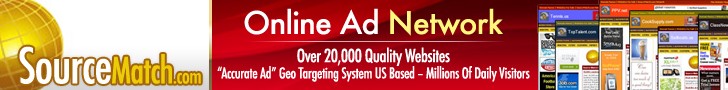 Online Ad Network 728x90 Banner